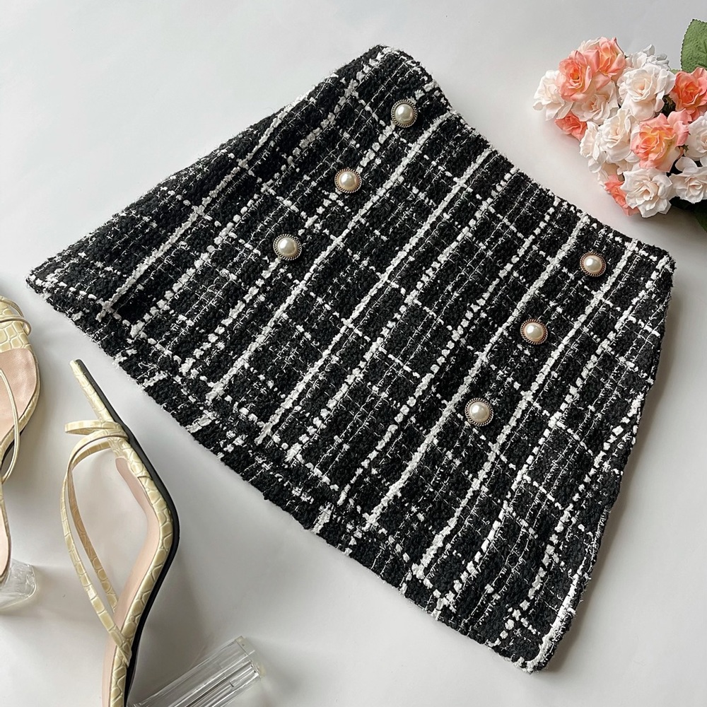 Tweed Skirt